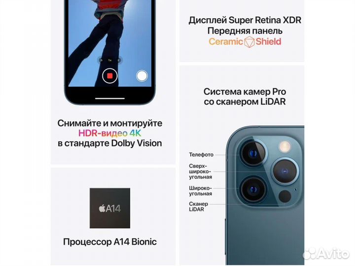 iPhone 12 Pro, 256 ГБ