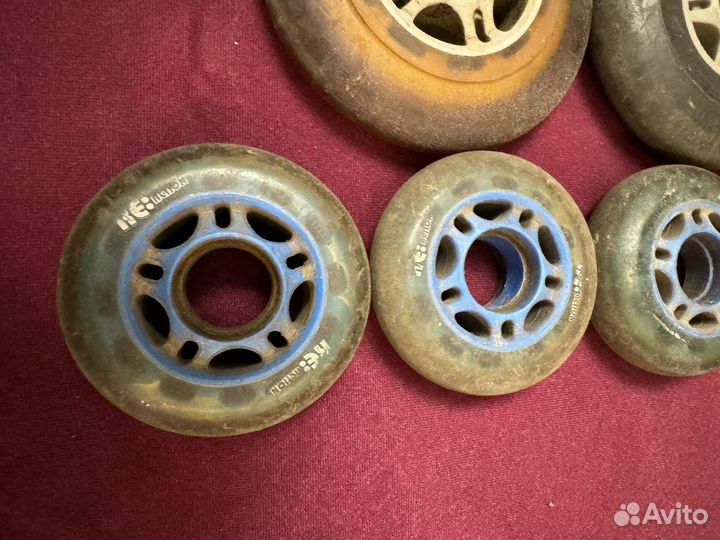 Колеса для роликовых коньков, самокатов