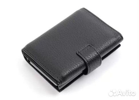 Картхолдер кредитница с rfid защитой 163-25 Black