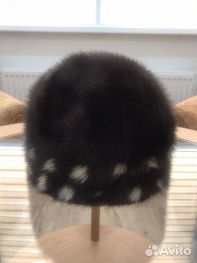 Шапка норковая женская
