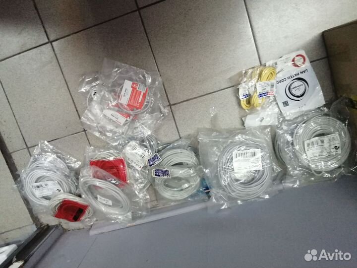 Шнуры патч-корд 5е 0.5-20м