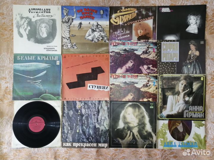 Виниловые пластинки /Rock/Pop/Эстрада