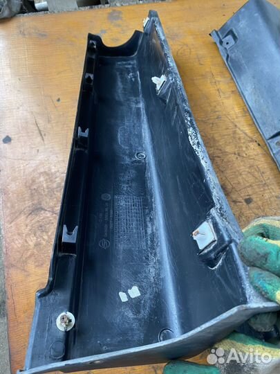 Накладки на пороги Кайрон SsangYong Kyron