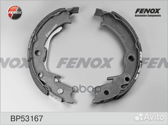Колодки тормозные BP53167 fenox
