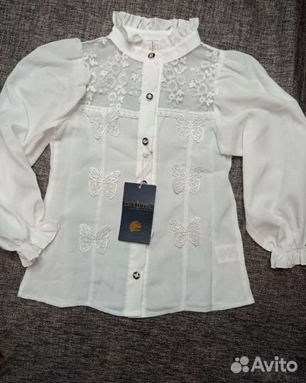 Блузка школьная новая