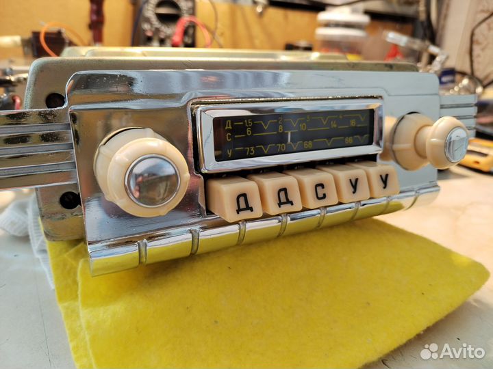 Радиоприемник Газ21 Волга21 Реставрация,фм+Блютуз