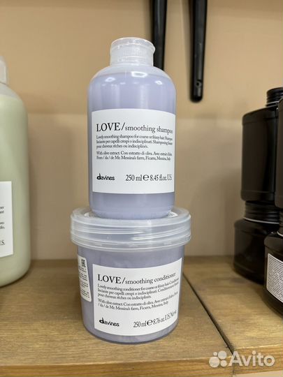 Davines love шампунь для разглаживания кондиционер