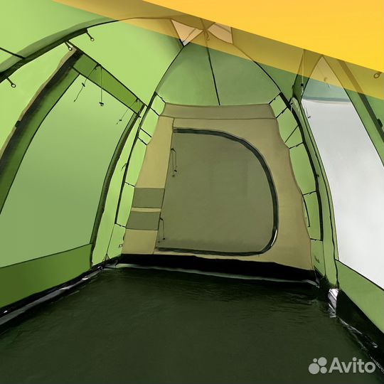 Палатка btrace ruswell 6 (см):585*220) арт.23.37