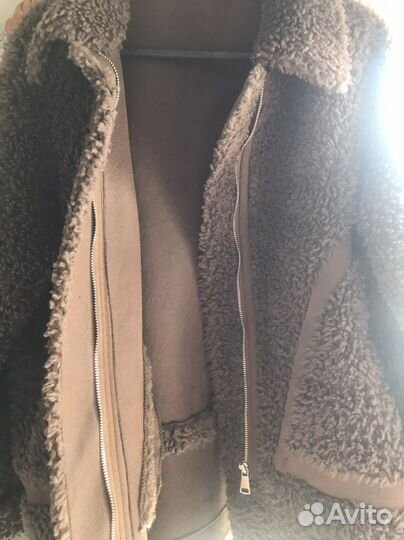 Дубленка чебурашка