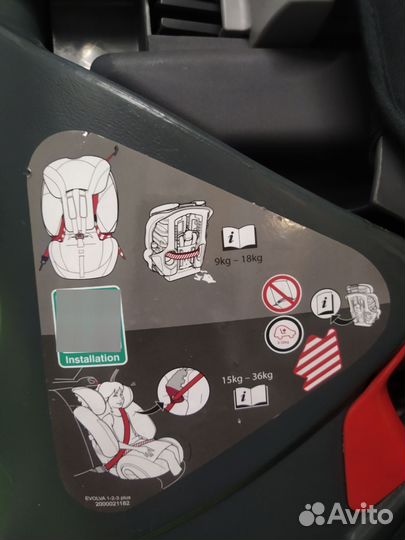 Britax Römer Evolva 1-2-3 plus