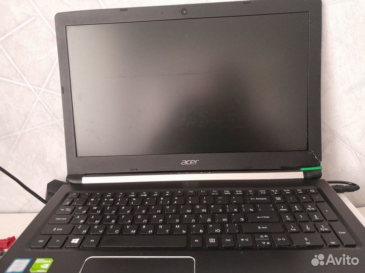 Ноутбук acer на запчасти