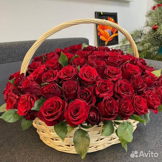 Цвет Розы 51 45 25 101 Букет Доставка