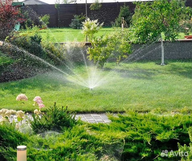 Автополив газона