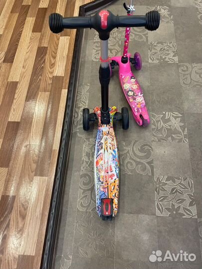 Самокат для девочки и мальчика