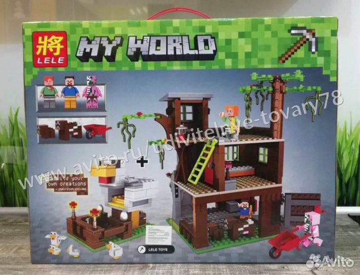 Конструктор Майнкрафт 