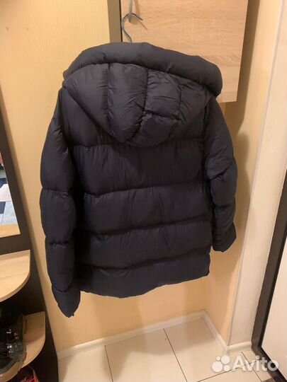 Куртка мужская зимняя синяя Moncler S(46)