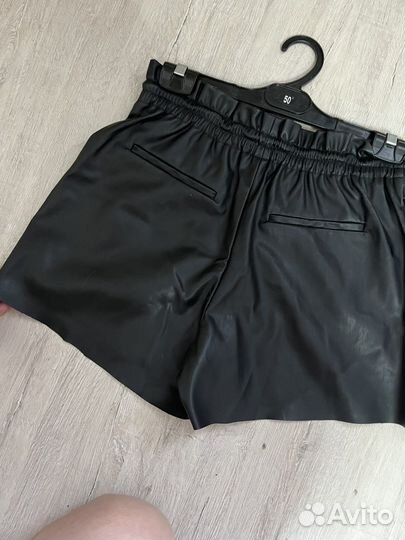 Кожаные шорты 46 Zolla (новые)