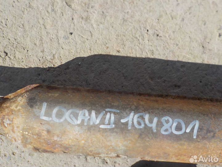 Глушитель renault logan