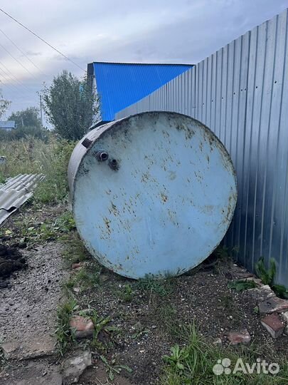 Бочка металлическая