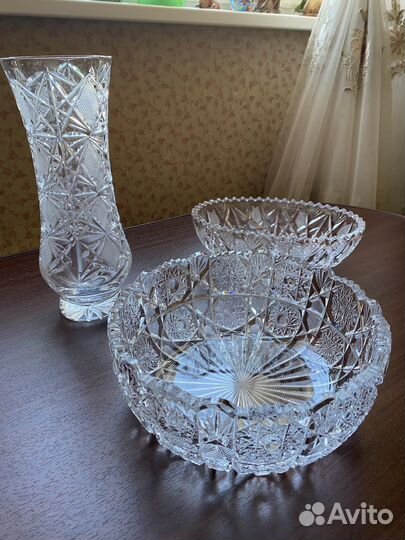 Хрустальная посуда СССР