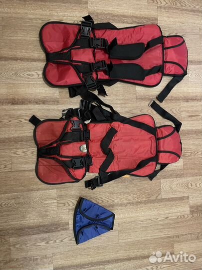 Бескаркасное детское автокресло 