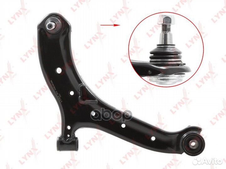 C5136R Рычаг подвески hyundai accent(LC/taggaz)