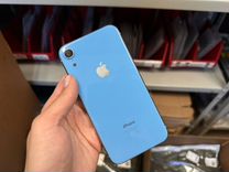 Корпус iPhone XR синий (Арт.16947)