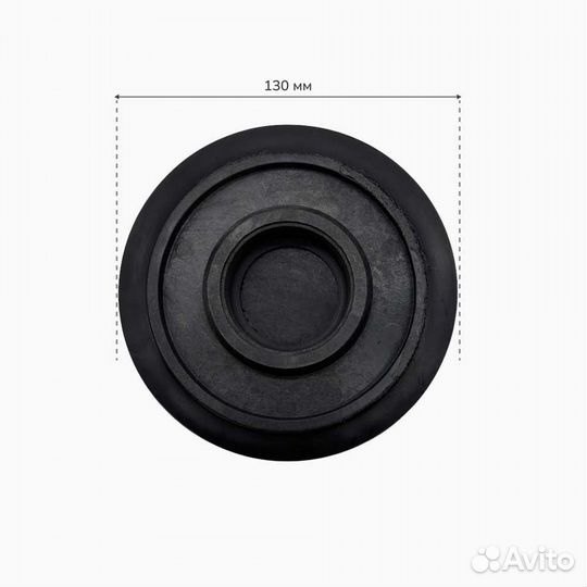 Каток стеклопластик на 205 подшипник на мотобуксир