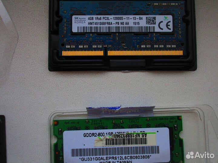 Оперативная память DDR2 DDR3 DDR4