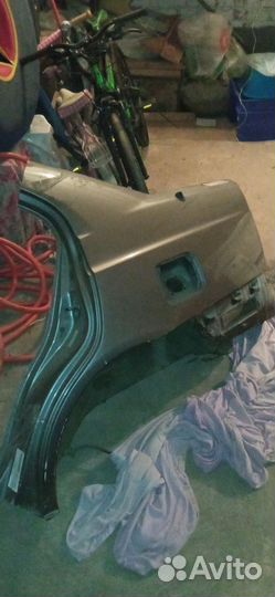 Крыло заднее левое Hyundai Accent