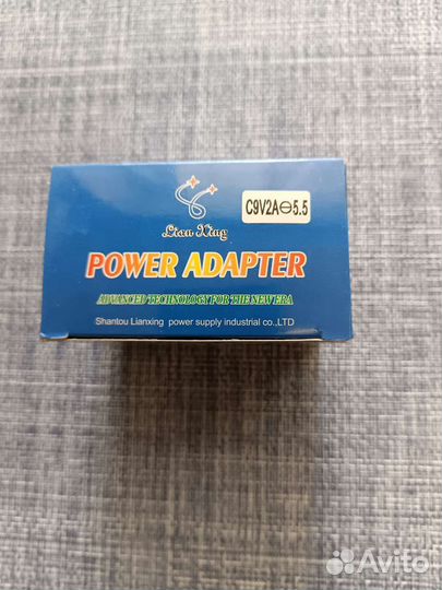 Блок питания 9В 2А