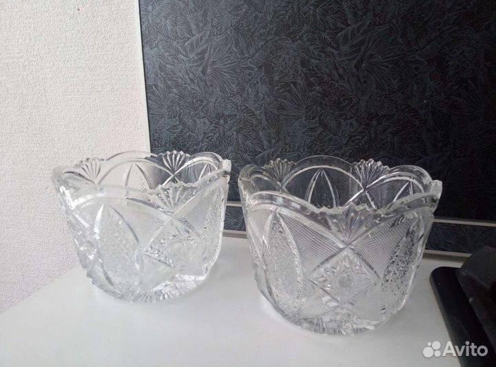 Ваза хрустальная