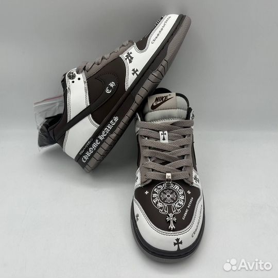 Кроссовки Nike Dunk Low Chrome Hearts 