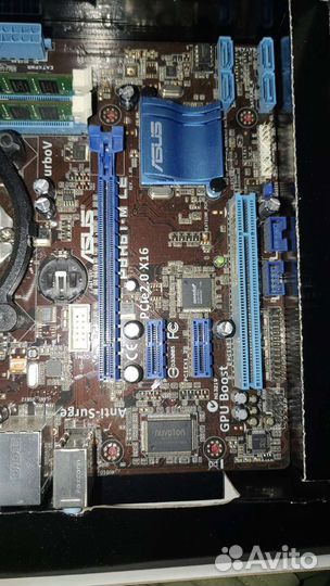 Материнская плата с процессором i5 2500K с оп.памя