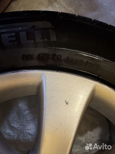 Литые диски r16 с резиной Toyota corolla