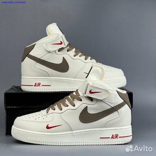 Кроссовки Nike Air Force 1 High (с мехом) (Арт.49164)