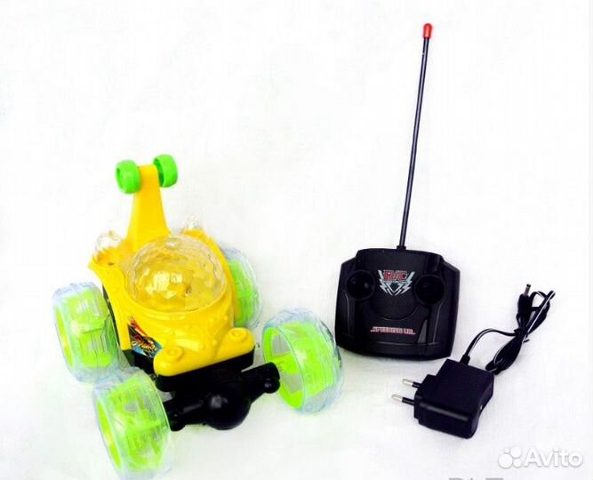 Машинка перевертыш Tornado King Свет + музыка