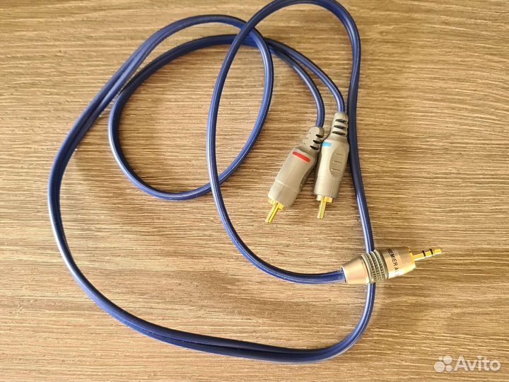 Кабель jack 3.5 2 rca Premier Audio 0.5 м