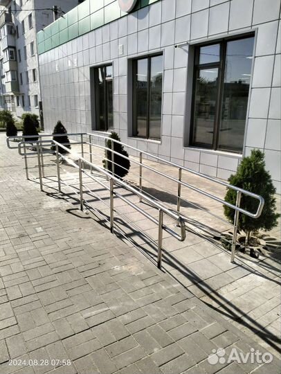 Перила из нержавеющей стали