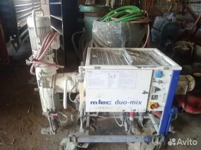Штукатурная станция m-tec duo-mix