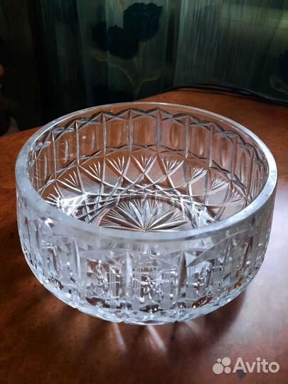 Ваза хрустальная, СССР