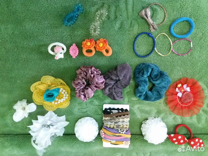 Ободки,резинки, колечки,браслеты и прочее