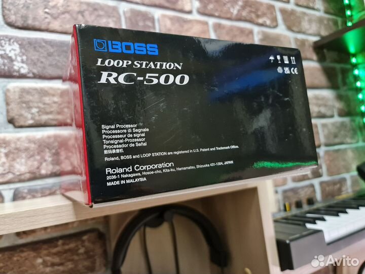 Boss RC-500 стереолупер