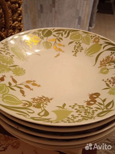 Саксонский фарфор,тарелки