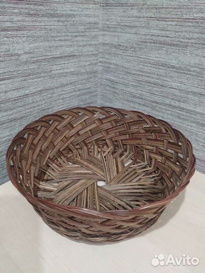 Корзина плетеная новая