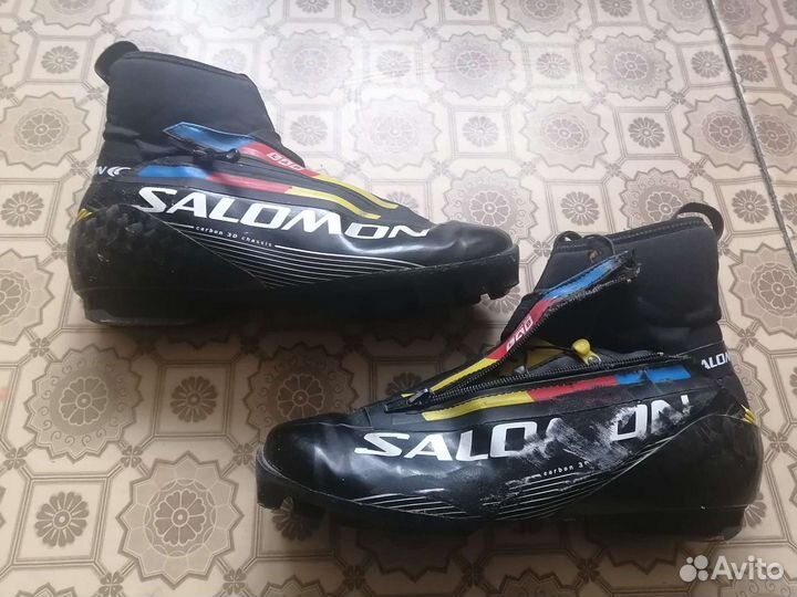 Лыжные ботинки salomon классические