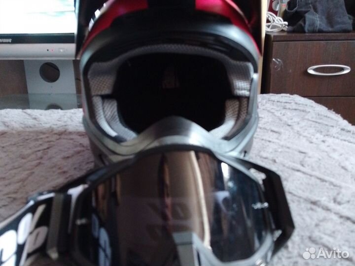 Мотошлем кроссовый