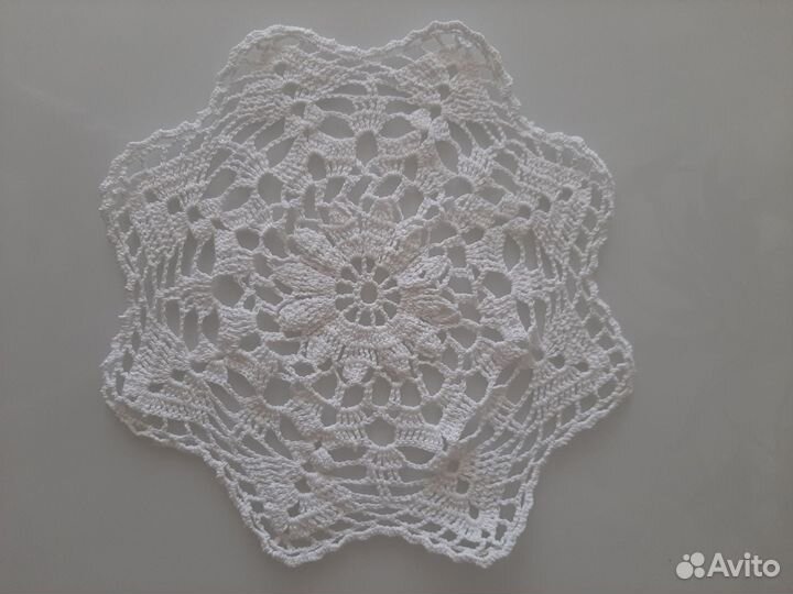 Салфетки вязаные крючком