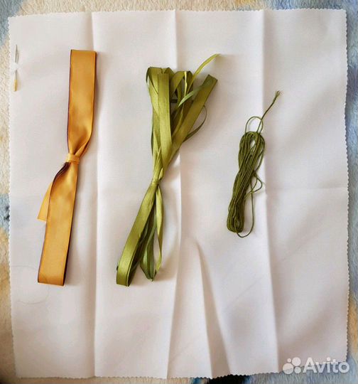 Новый набор для вышивания лентами 28-36 см