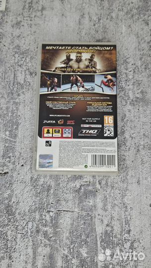 Игра для PSP UFC 2010 Undisputed